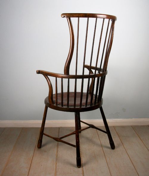 ARTS CRAFTS WINDSOR CHAIR BY LIBERTY CO - ADDITIONAL PHOTO 4