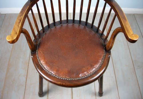 ARTS CRAFTS WINDSOR CHAIR BY LIBERTY CO - ADDITIONAL PHOTO 9