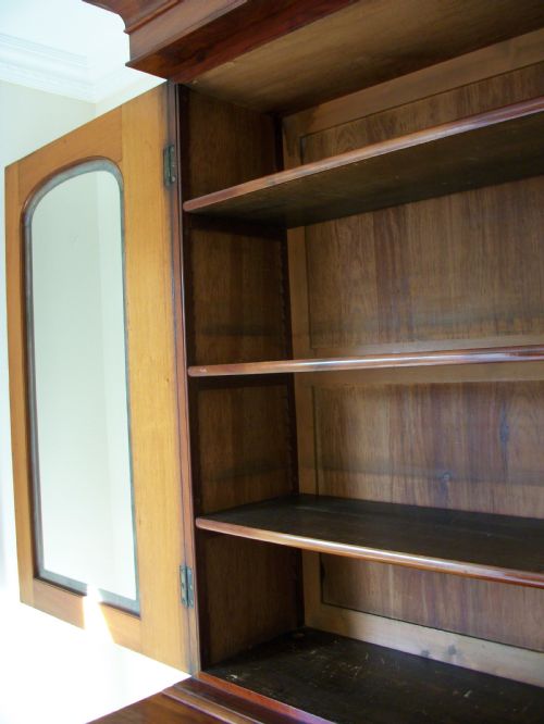 A SUPERB WILLIAM IV EARLY VICTORIAN MAHOGANY BOOKCASE - ADDITIONAL PHOTO 4