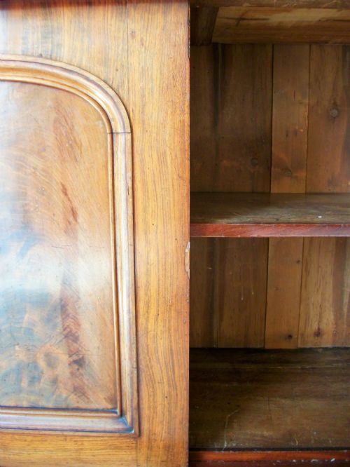 A SUPERB WILLIAM IV EARLY VICTORIAN MAHOGANY BOOKCASE - ADDITIONAL PHOTO 7