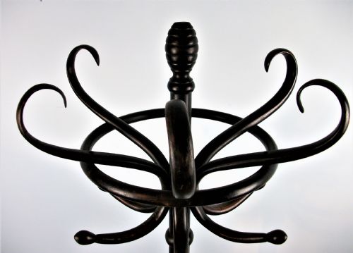 THONET BENTWOOD HAT COAT STAND HOOK HANGER - ADDITIONAL PHOTO 2
