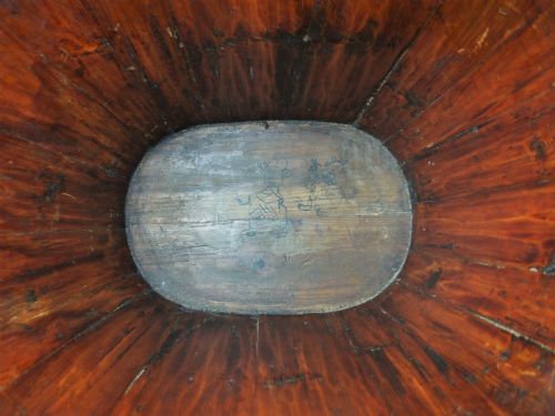 ANTIQUE CHINESE WOODEN BABY'S BATH - ADDITIONAL PHOTO 10