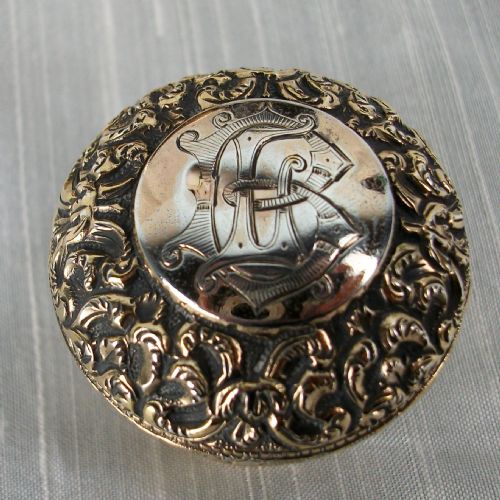 SILVER GILT HIP FLASK LONDON 1884 - ADDITIONAL PHOTO 7