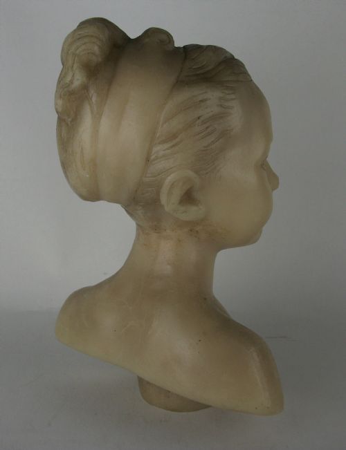 WAX SCULPTURE OF LOUISE BRONGNIART UNDER A GLASS DOME - ADDITIONAL PHOTO 16