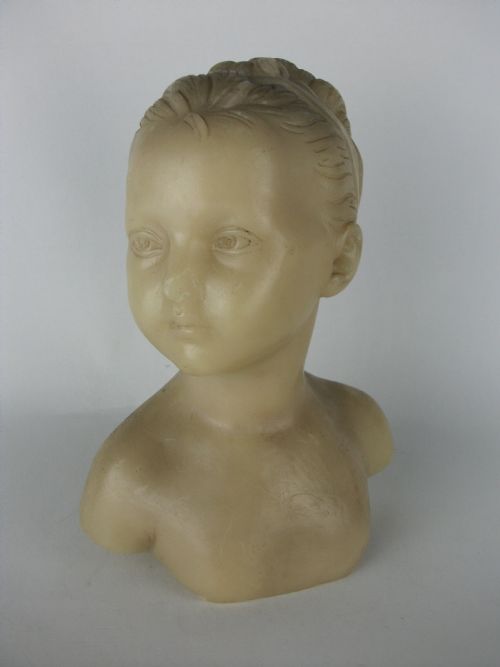WAX SCULPTURE OF LOUISE BRONGNIART UNDER A GLASS DOME - ADDITIONAL PHOTO 17