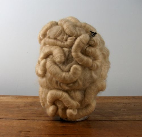 VICTORIAN LADY'S WIG AND STAND - ADDITIONAL PHOTO 3