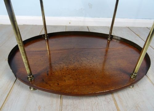 A CAMPAIGN BRASSMOUNTED MAHOGANY OCCASIONAL TABLE WASH STAND - ADDITIONAL PHOTO 13