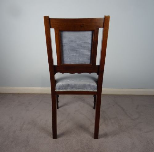 SET OF 12 MAPLE CO LONDON WALNUT DINING CHAIRS - ADDITIONAL PHOTO 2