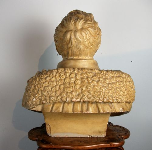 AN IMPRESSIVE BUST OF LOUIS PHILIPPE KING OF FRANCE - ADDITIONAL PHOTO 7