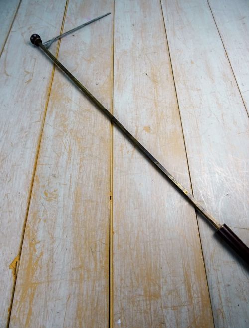 C19TH HORSE MEASURING WALKING STICK - ADDITIONAL PHOTO 2