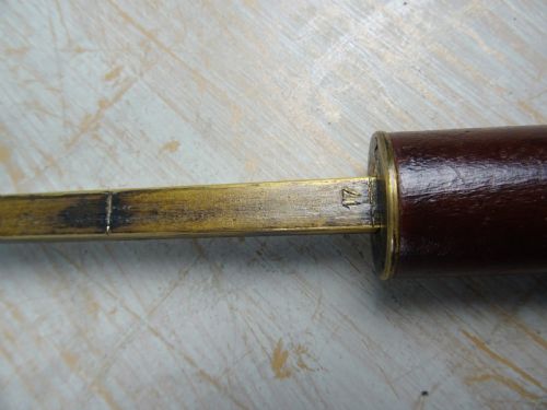 C19TH HORSE MEASURING WALKING STICK - ADDITIONAL PHOTO 3