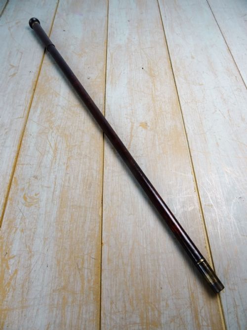 C19TH HORSE MEASURING WALKING STICK - ADDITIONAL PHOTO 5