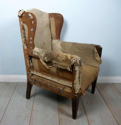 CHILDS WING CHAIR AND BEAR - ADDITIONAL PHOTO 5
