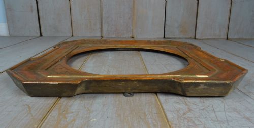 GILT ITALIAN PICTURE FRAME ROUND MOUNT - ADDITIONAL PHOTO 7