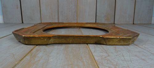 GILT ITALIAN PICTURE FRAME ROUND MOUNT - ADDITIONAL PHOTO 9