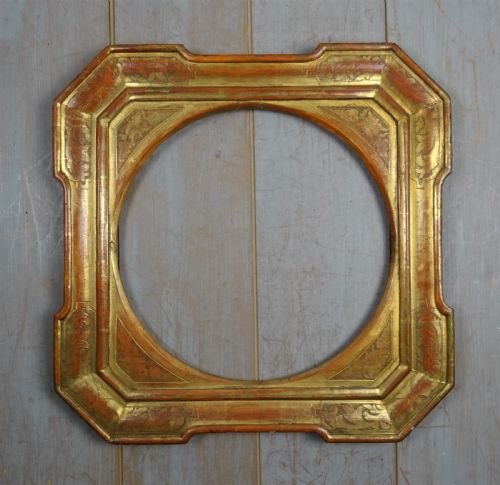 GILT ITALIAN PICTURE FRAME ROUND MOUNT - ADDITIONAL PHOTO 15