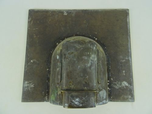 VICTORIAN BRASS AND STEEL FIREPLACE SALESMANS SAMPLE - ADDITIONAL PHOTO 3