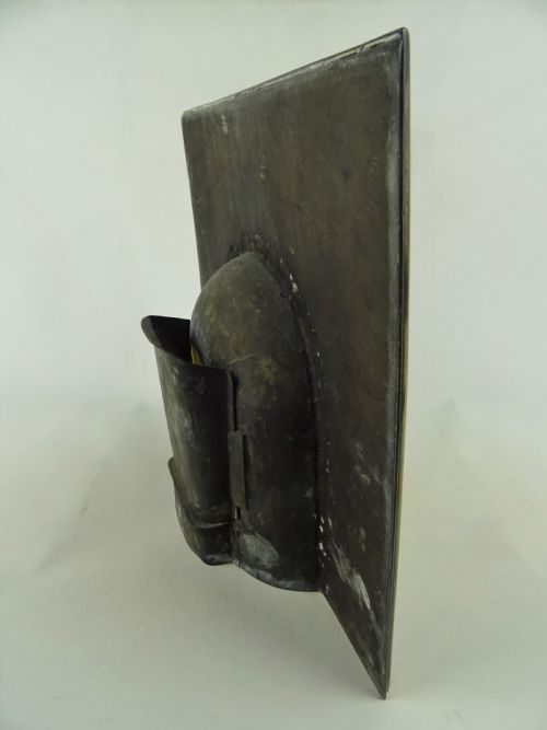 VICTORIAN BRASS AND STEEL FIREPLACE SALESMANS SAMPLE - ADDITIONAL PHOTO 4