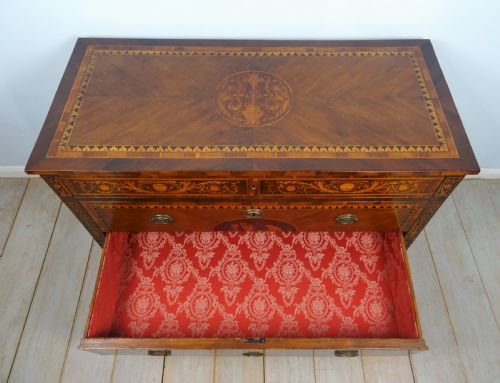 ANTIQUE ITALIAN NEOCLASSICAL COMMODE IN THE MANNER OF MAGGIOLINI - ADDITIONAL PHOTO 12
