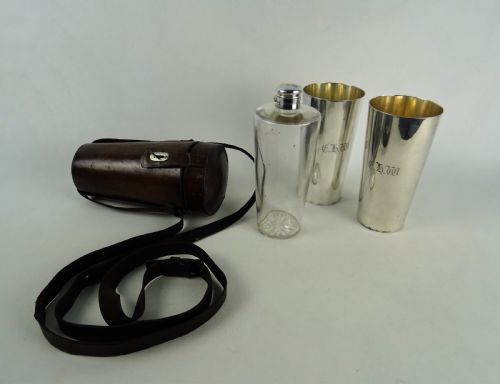 19TH CENTURY CAMPAIGN SPIRIT FLASK AND BEAKERS - ADDITIONAL PHOTO 10