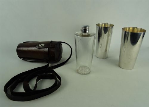 19TH CENTURY CAMPAIGN SPIRIT FLASK AND BEAKERS - ADDITIONAL PHOTO 8