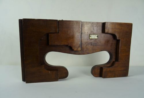CAMPAIGN MILITARY MAHOGANY BOOT JACK - ADDITIONAL PHOTO 1