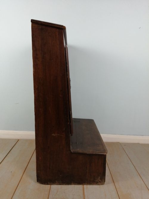 ANTIQUE ITALIAN PRIEDIEU CABINET - ADDITIONAL PHOTO 3