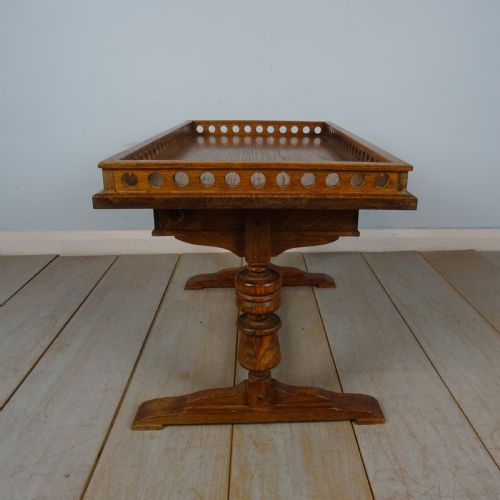 OAK ARTS CRAFTS COFFEE TABLE - ADDITIONAL PHOTO 4