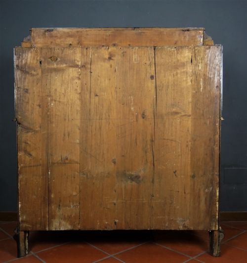 ANTIQUE BAROQUE ITALIAN LOMBARDY MILANESE BUREAU - ADDITIONAL PHOTO 3