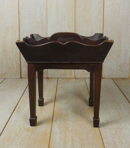 antique georgian cutlery tray on stand - CATEGORY: ANTIQUE MISCELLANEOUS - DATED GEORGIAN
