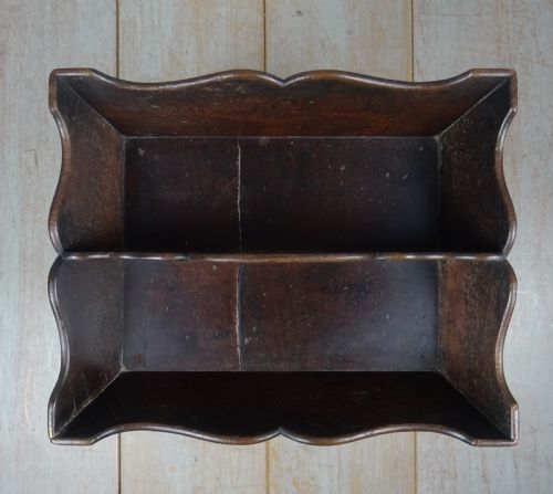 ANTIQUE GEORGIAN CUTLERY TRAY ON STAND - ADDITIONAL PHOTO 2
