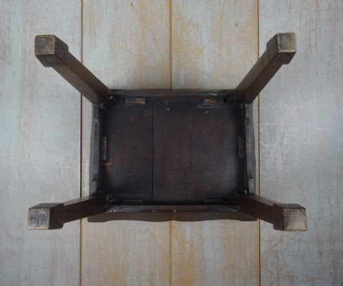 ANTIQUE GEORGIAN CUTLERY TRAY ON STAND - ADDITIONAL PHOTO 10