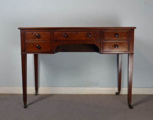 ANTIQUE GEORGIAN MAHOGANY DESK - ADDITIONAL PHOTO 7