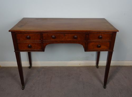 ANTIQUE GEORGIAN MAHOGANY DESK - ADDITIONAL PHOTO 10