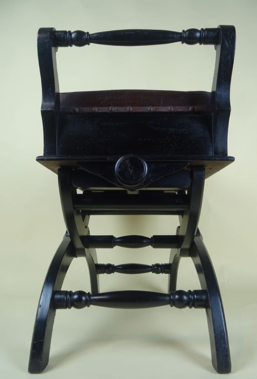 ANTIQUE VICTORIAN ADJUSTABLE PIANO MUSIC STOOL - ADDITIONAL PHOTO 8