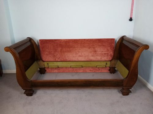 ITALIAN SLEIGH BED LIT BATEAU - ADDITIONAL PHOTO 8