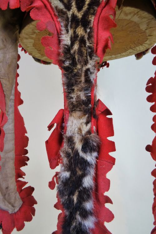 CAMPAIGN MILITARY DRUMMER'S LEOPARD SKIN TAXIDERMY APRON BOER WAR - ADDITIONAL PHOTO 11