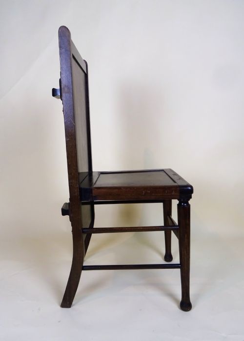 EDWARDIAN BEDROOM TROUSER PRESS CHAIR - ADDITIONAL PHOTO 4