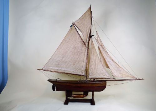 ANTIQUE EDWARDIAN POND YACHT - ADDITIONAL PHOTO 6