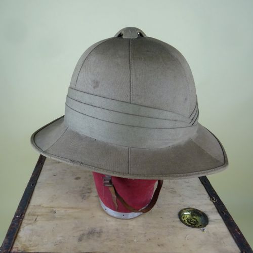 WW2 1942 PITH HELMET IN EXCELLENT CONDITION - ADDITIONAL PHOTO 5