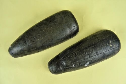 ANTIQUE STONE MUSKET BALL MOULD - ADDITIONAL PHOTO 1