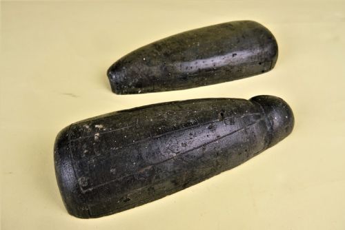 ANTIQUE STONE MUSKET BALL MOULD - ADDITIONAL PHOTO 2