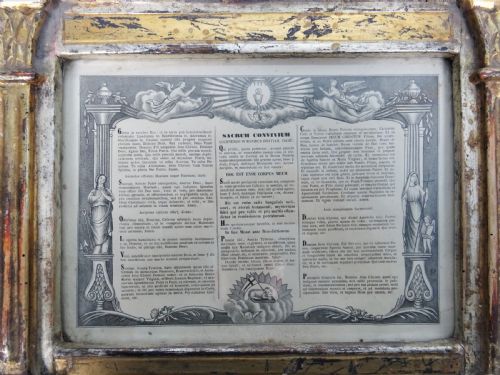 ANTIQUE ITALIAN CARTAGLORIA ALTAR GILT FRAMES - ADDITIONAL PHOTO 14