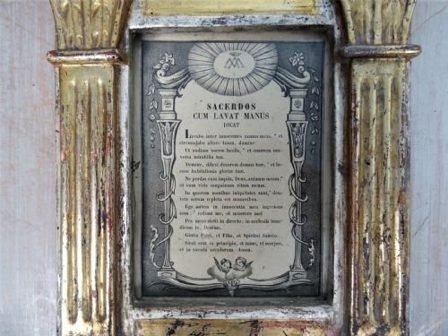 ANTIQUE ITALIAN CARTAGLORIA ALTAR GILT FRAMES - ADDITIONAL PHOTO 4