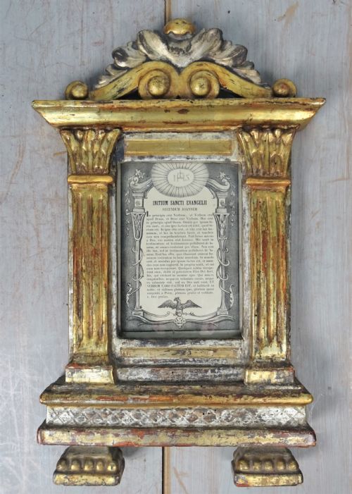 ANTIQUE ITALIAN CARTAGLORIA ALTAR GILT FRAMES - ADDITIONAL PHOTO 7