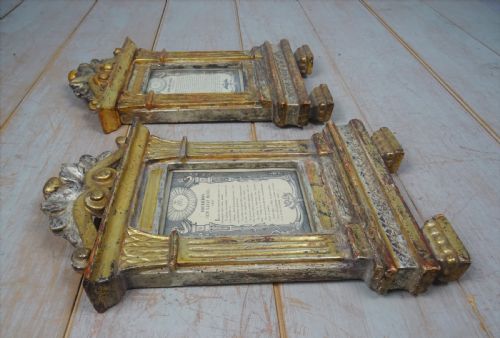 ANTIQUE ITALIAN CARTAGLORIA ALTAR GILT FRAMES - ADDITIONAL PHOTO 11