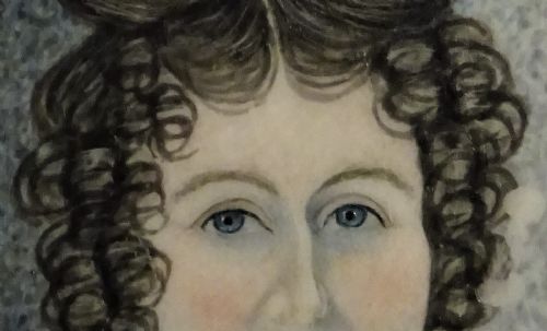 FINE GEORGIAN PORTRAIT MINIATURE OF A LADY - ADDITIONAL PHOTO 5