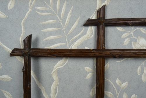PAIR OF HAND CARVED BLACK FOREST FRAMES - ADDITIONAL PHOTO 5