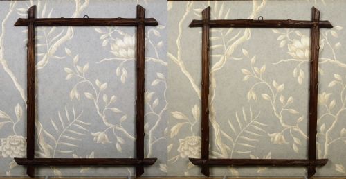 PAIR OF HAND CARVED BLACK FOREST FRAMES - ADDITIONAL PHOTO 8