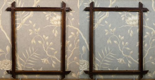 PAIR OF HAND CARVED BLACK FOREST FRAMES - ADDITIONAL PHOTO 7